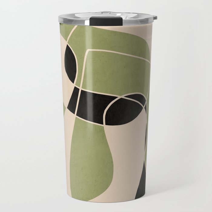 Modern Abstract Minimal Art 20 Travel Mug Gallery Image 1
