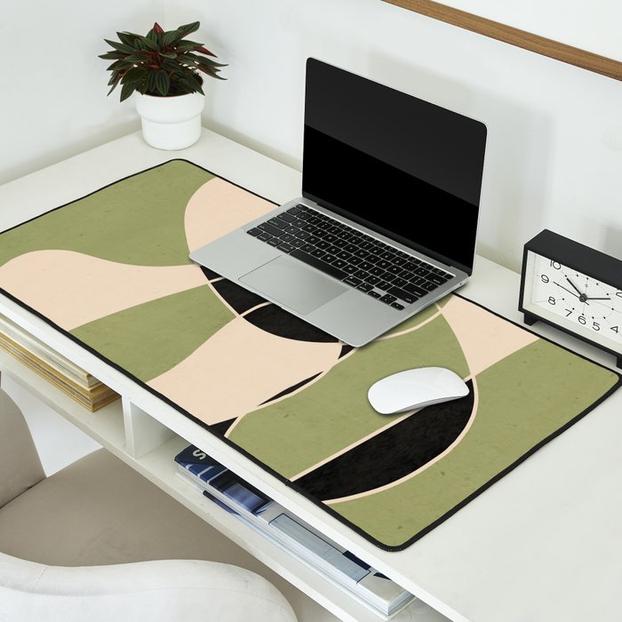 Modern Abstract Minimal Art 20 Desk Mat Gallery Image 2