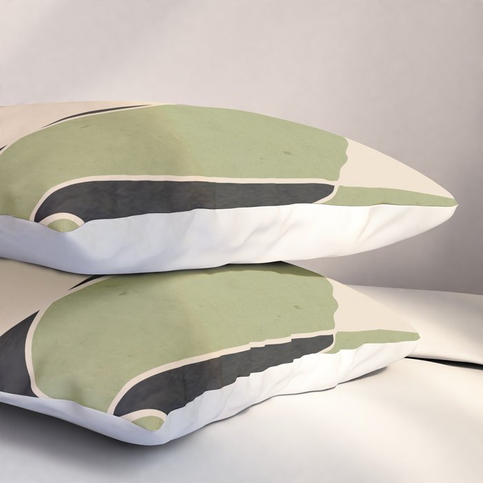 Modern Abstract Minimal Art 20 Pillow Sham Gallery Image 3