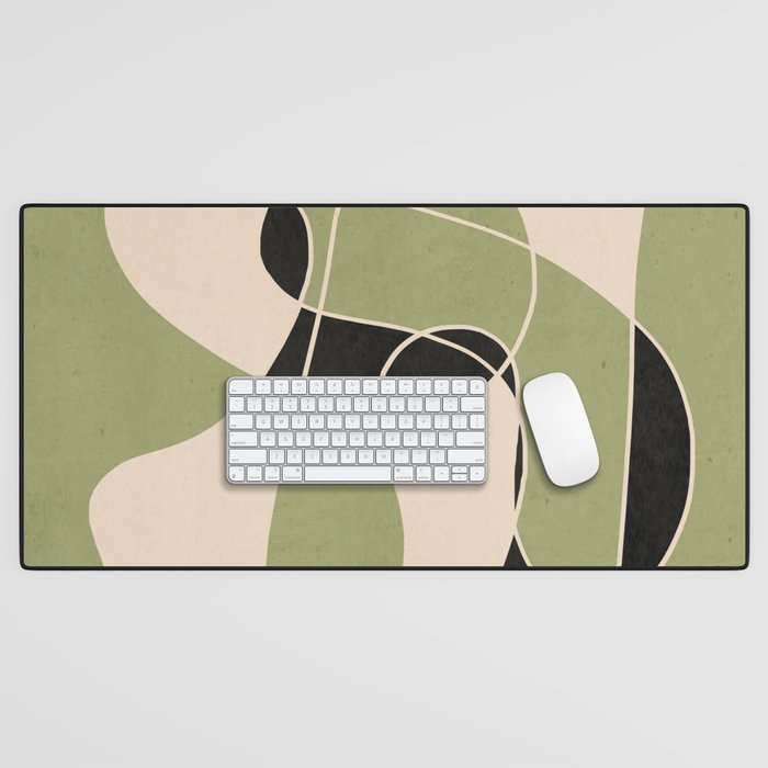 Modern Abstract Minimal Art 20 Desk Mat Gallery Image 1