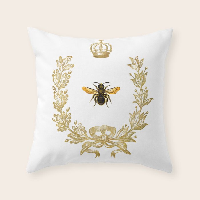 Queen Bee Throw Pillow Gallery Image 6