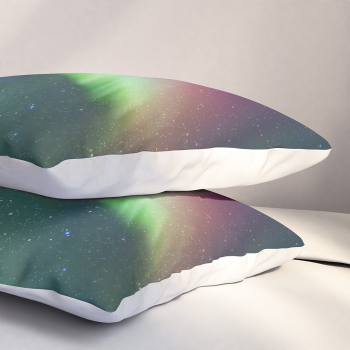 Aurora Borealis Northern Lights 01 Pillow Sham Gallery Image 3