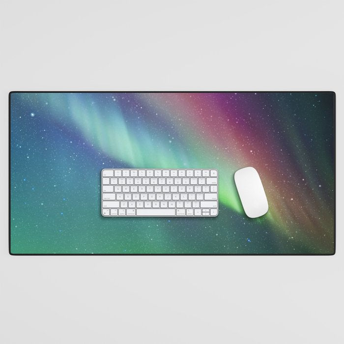 Aurora Borealis Northern Lights 01 Desk Mat Gallery Image 1