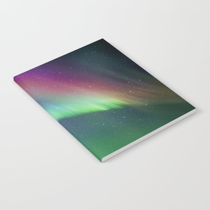 Aurora Borealis Northern Lights 01 Notebook Gallery Image 1