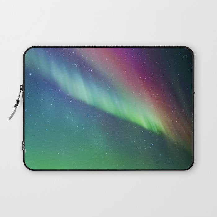 Aurora Borealis Northern Lights 01 Laptop Sleeve Gallery Image 1