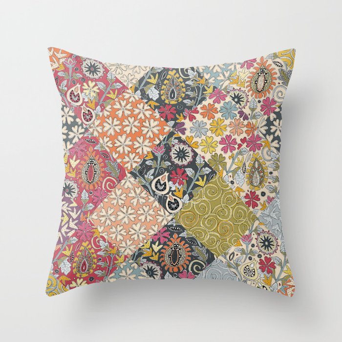 KONFER PATCHWORK Throw Pillow Gallery Image 6