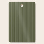 Lines #6 (Olive Green) Cutting Board Gallery Image 1