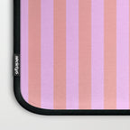 Sand Pink and Clematis Pink Summer Gazebo Stripes Laptop Sleeve Gallery Image 3