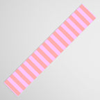 Sand Pink and Clematis Pink Summer Gazebo Stripes Table Runner Gallery Image 3