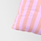 Sand Pink and Clematis Pink Summer Gazebo Stripes Pillow Sham Gallery Image 4