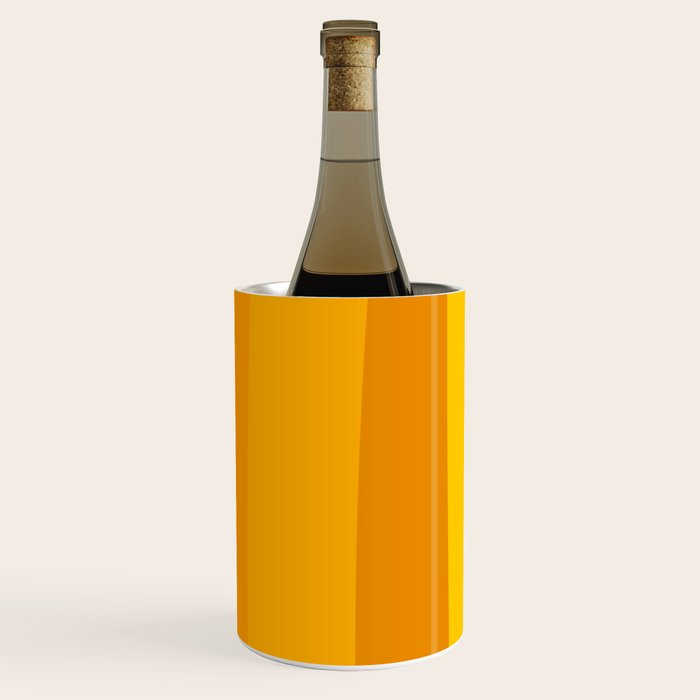 Ombre Yellow Organic Stripes Wine Chiller Gallery Image 3