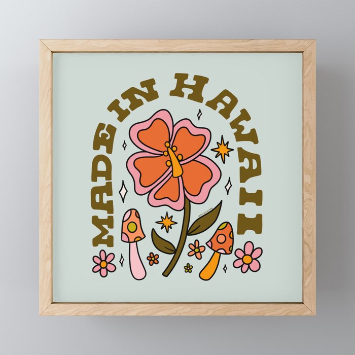 Made In Hawaii Mini Art Print Gallery Image 1
