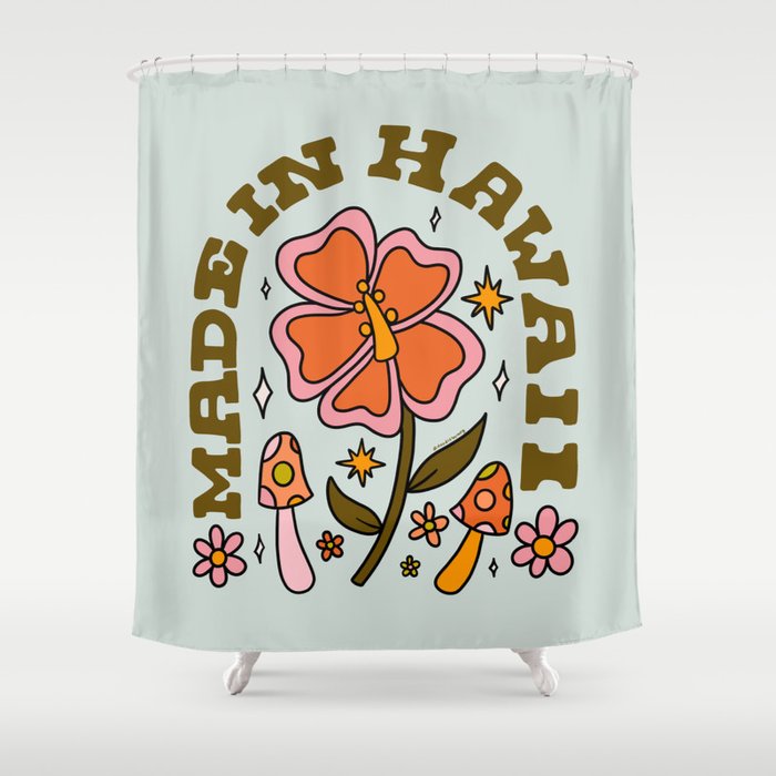 Made In Hawaii Shower Curtain Gallery Image 1