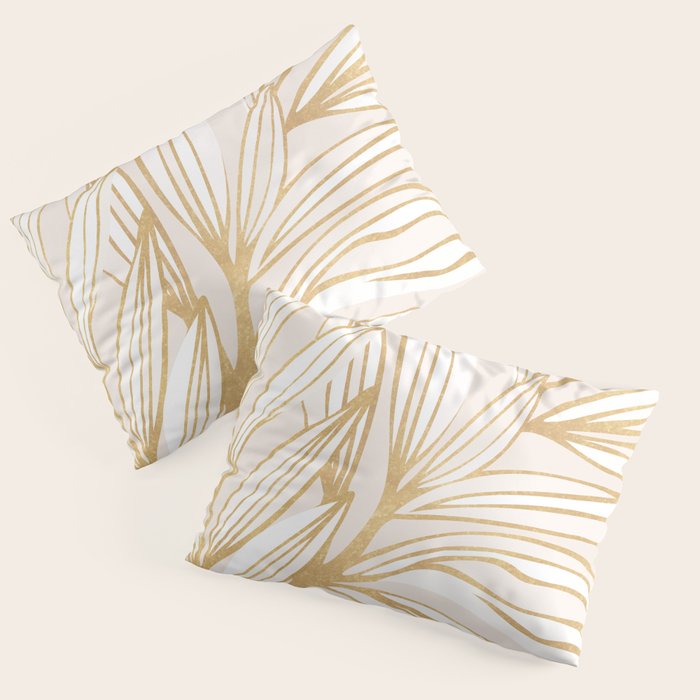 Wild Summer Meadow - Abstract Botanic Pillow Sham Gallery Image 1