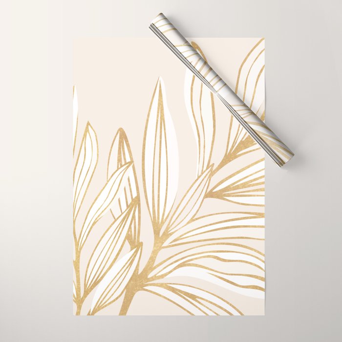 Wild Summer Meadow - Abstract Botanic Wrapping Paper Gallery Image 1