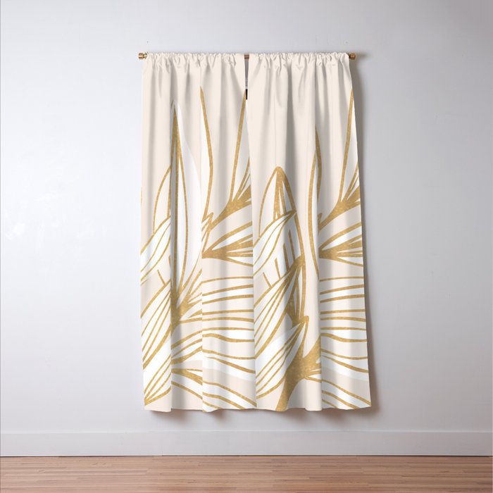 Wild Summer Meadow - Abstract Botanic Window Curtain Gallery Image 3