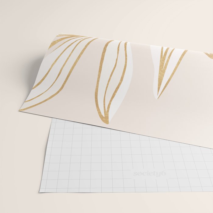 Wild Summer Meadow - Abstract Botanic Wrapping Paper Gallery Image 2