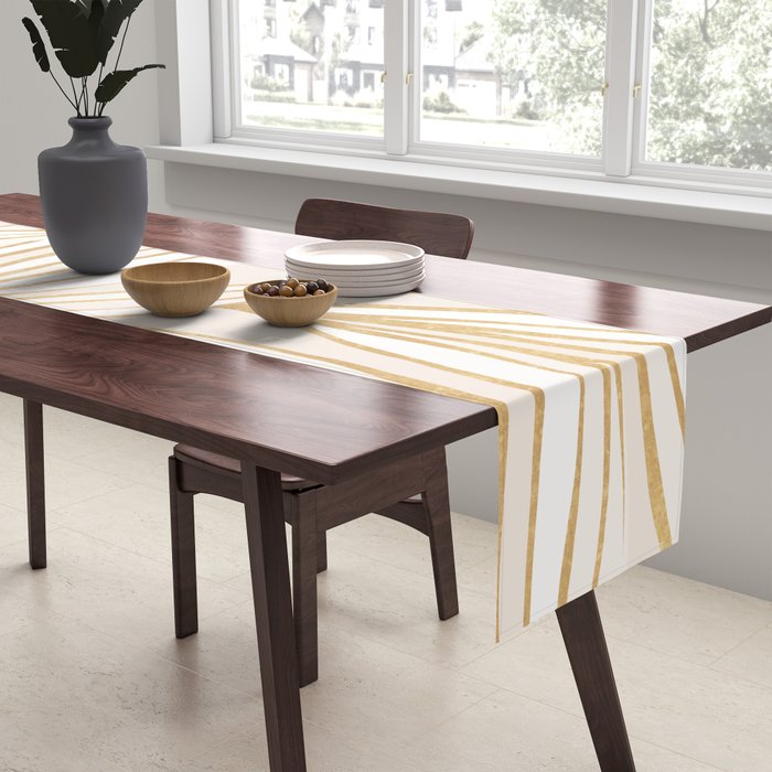 Wild Summer Meadow - Abstract Botanic Table Runner Gallery Image 2