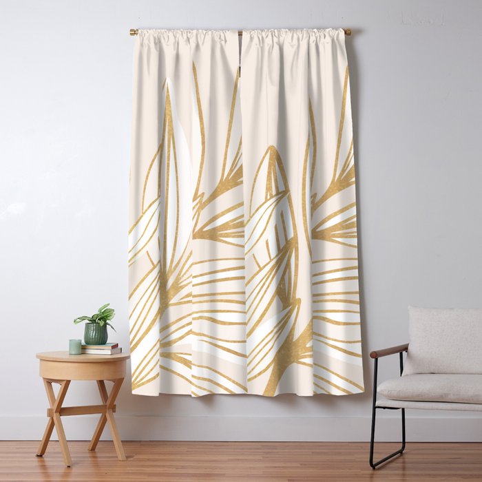 Wild Summer Meadow - Abstract Botanic Window Curtain Gallery Image 5