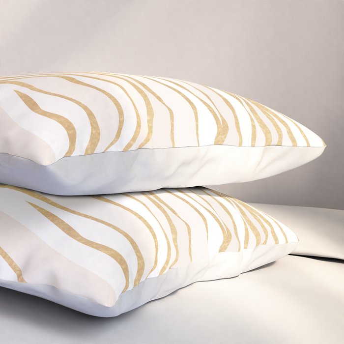 Wild Summer Meadow - Abstract Botanic Pillow Sham Gallery Image 3
