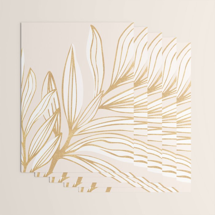 Wild Summer Meadow - Abstract Botanic Wrapping Paper Gallery Image 3