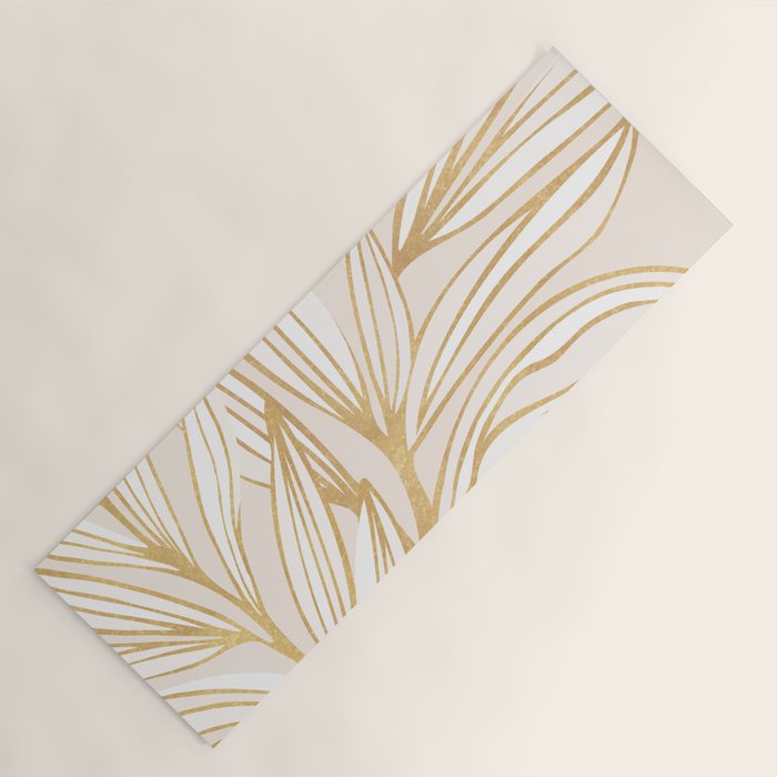 Wild Summer Meadow - Abstract Botanic Yoga Mat