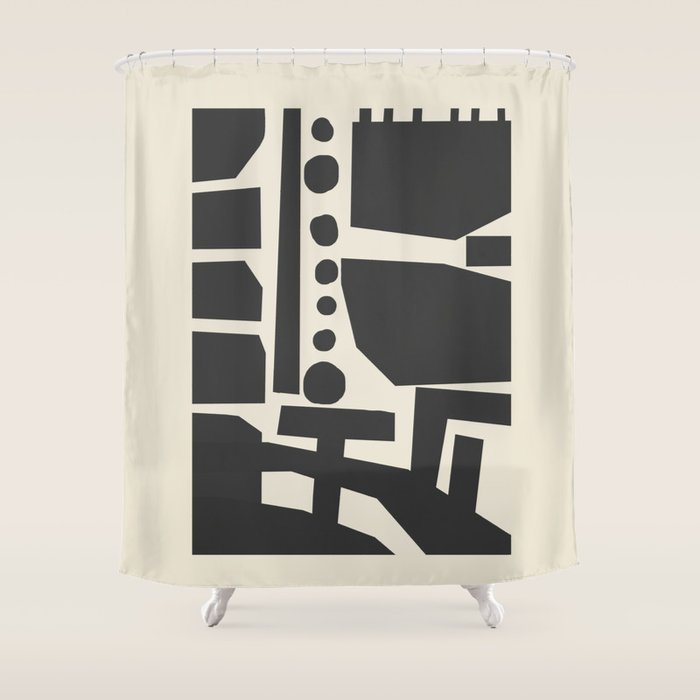 Geometrical Play 8 Shower Curtain Gallery Image 1