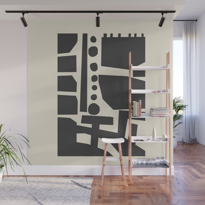 Geometrical Play 8 Wall Mural Gallery Image 1
