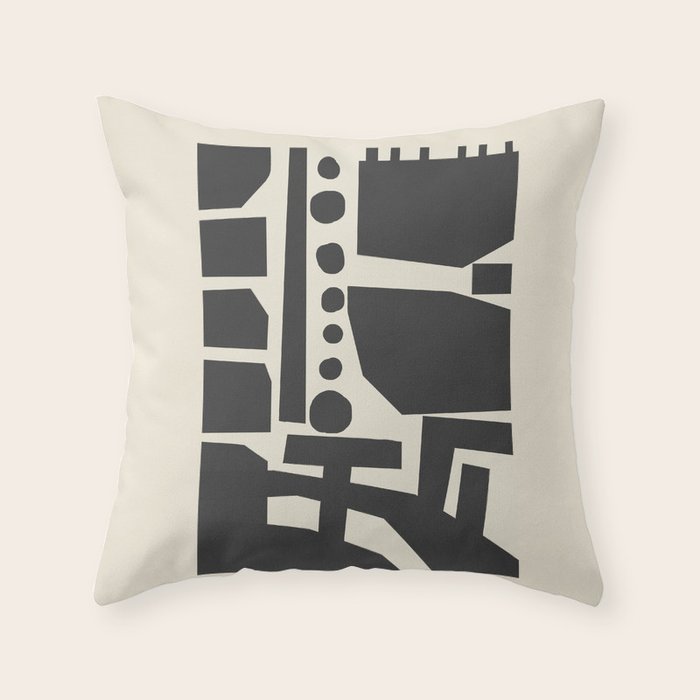 Geometrical Play 8 Throw Pillow Gallery Image 6
