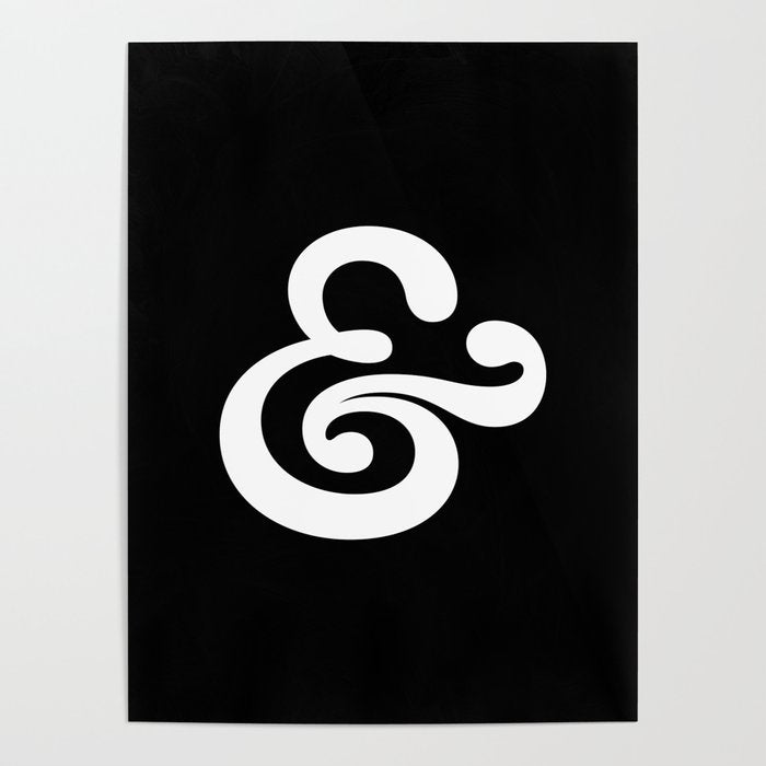 The Ampersand: B&W Edition Poster Gallery Image 1