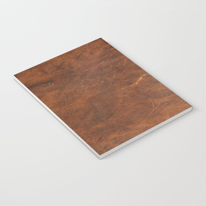 Old Tan Faux Leather Texture Notebook Gallery Image 3