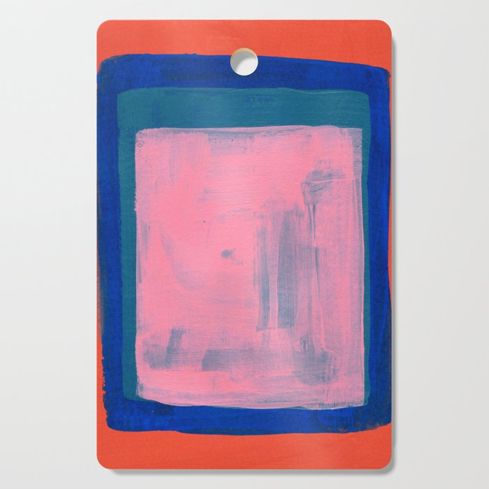 Ocean Pink Colourfield  Cutting Board Gallery Image 1