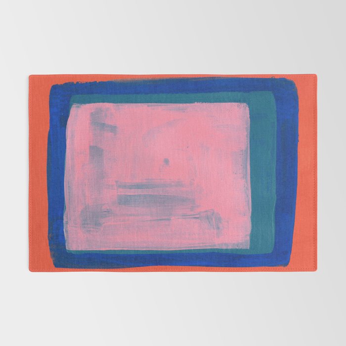 Ocean Pink Colourfield  Rug Gallery Image 2