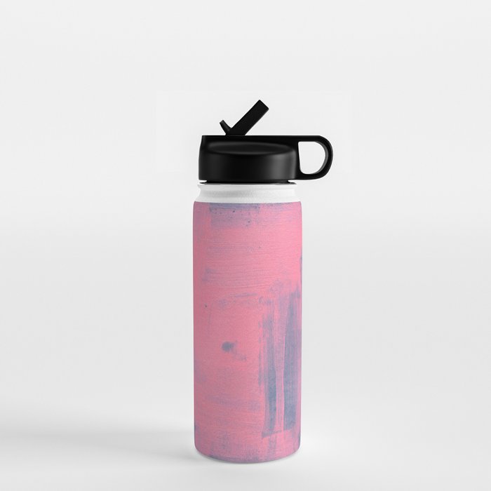 Ocean Pink Colourfield  Water Bottle Gallery Image 1