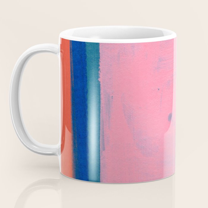 Ocean Pink Colourfield  Coffee Mug Gallery Image 3