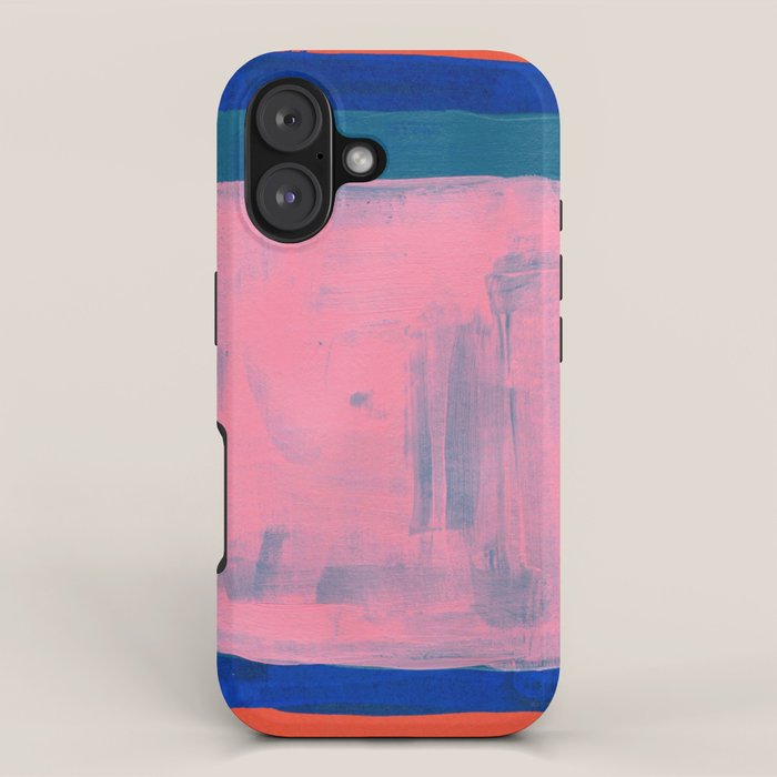 Ocean Pink Colourfield  iPhone Case Gallery Image 1