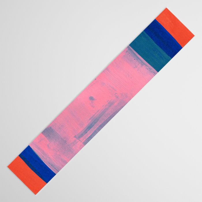 Ocean Pink Colourfield  Table Runner Gallery Image 3