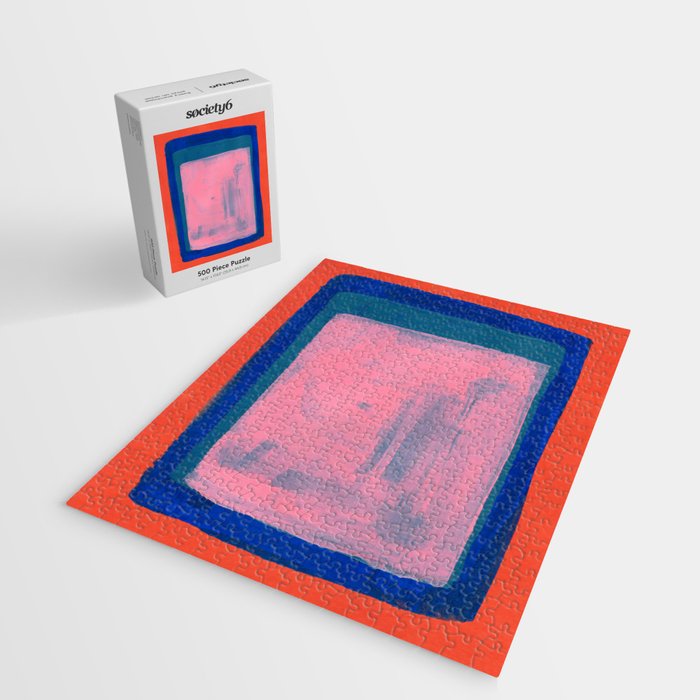 Ocean Pink Colourfield  Jigsaw Puzzle Gallery Image 2