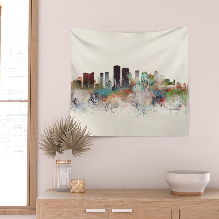 new orleans louisiana Wall Tapestry Gallery Image 2