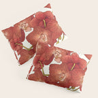 Red Orchids Pillow Sham Gallery Image 3