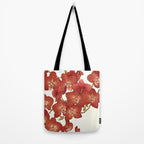Red Orchids Tote Bag Gallery Image 2