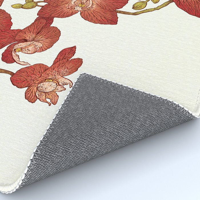 Red Orchids Rug Gallery Image 4