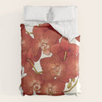 Red Orchids Duvet Cover Gallery Image 6