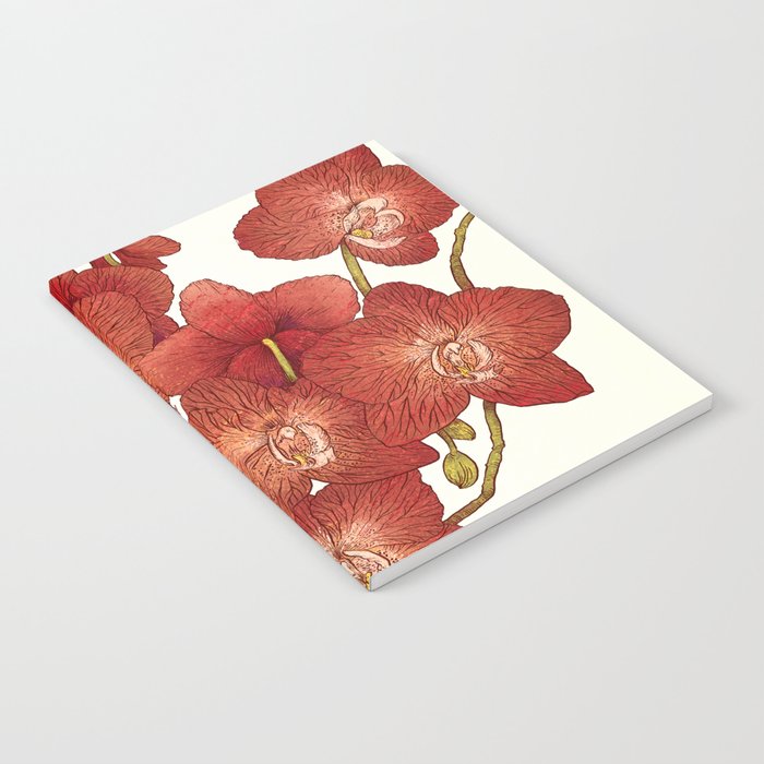 Red Orchids Notebook Gallery Image 1