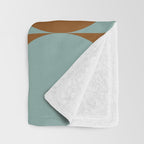 Vintage Geometric 04B Throw Blanket Gallery Image 3
