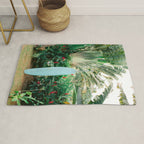 The blue surfboard | Travel photography print | The Dominican Republic Rug Gallery Image 1