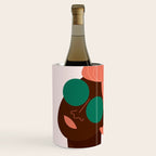 Abstract Woman, Green Sunglasses Wine Chiller Gallery Image 2
