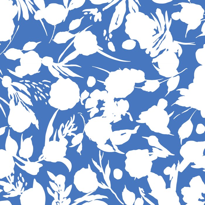 Floral Simplistic Silhouettes B Coffee Mug Gallery Image 2