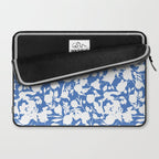 Floral Simplistic Silhouettes B Laptop Sleeve Gallery Image 2