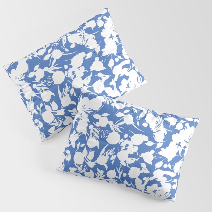 Floral Simplistic Silhouettes B Pillow Sham Gallery Image 3